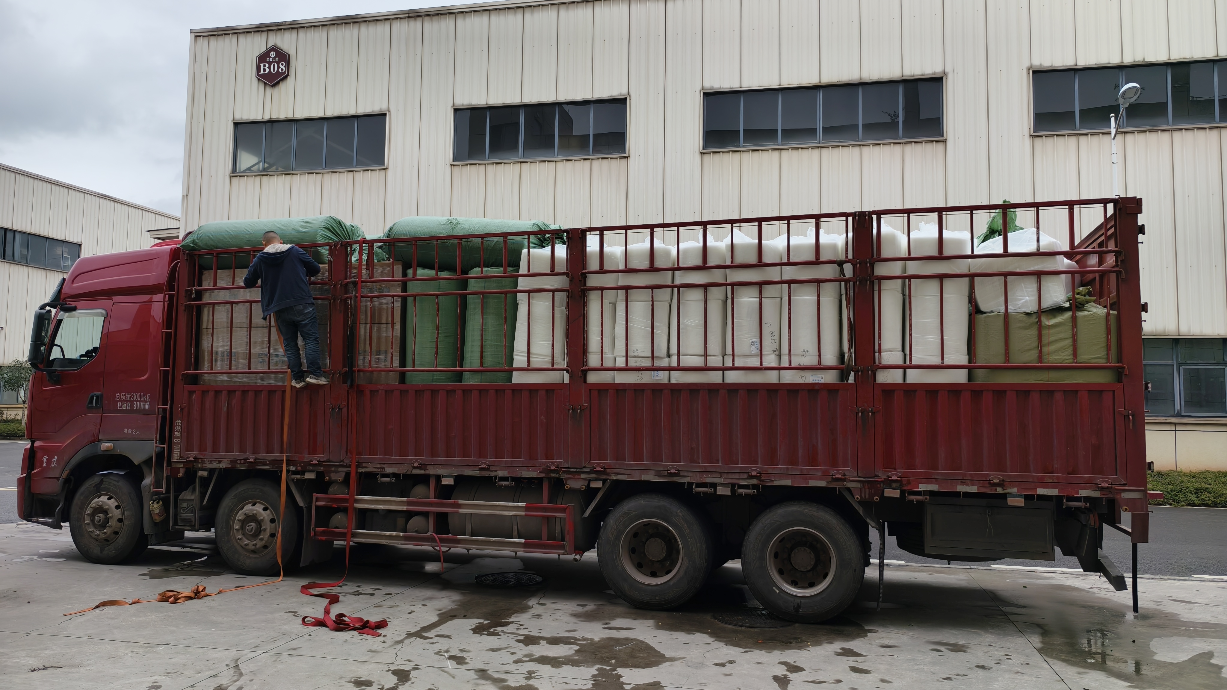 天津客戶購買初效過濾棉-專車送貨